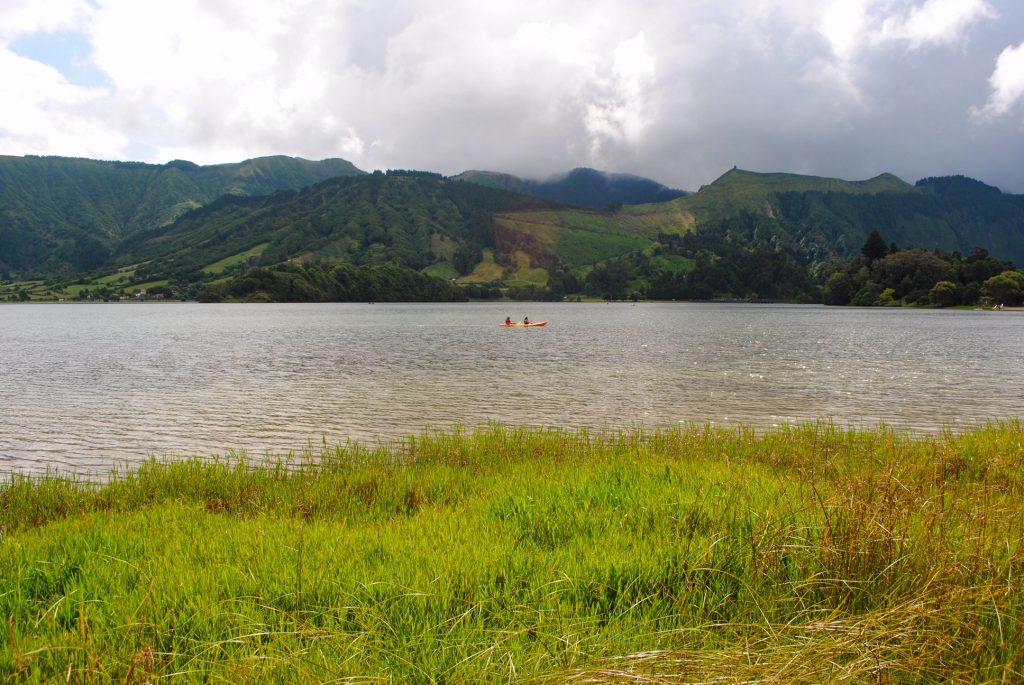 Go kayaking on Lagoa das Sete Cidades