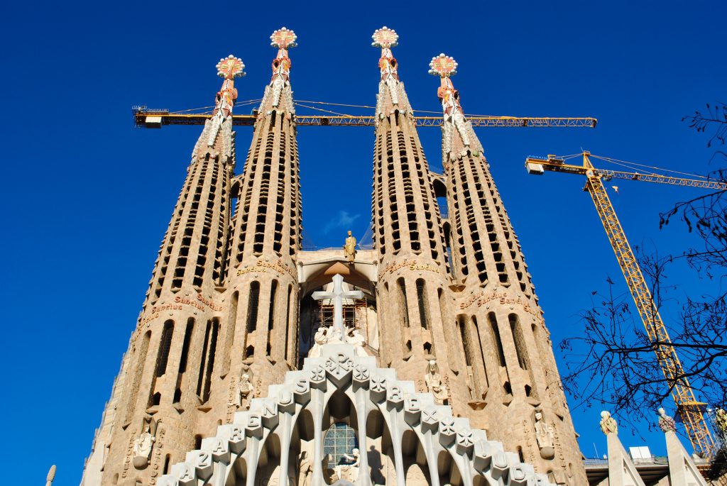 La Sagrada Familia in Barcelona