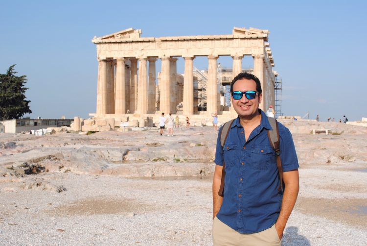 Arrive early at the Acropolis for great photos