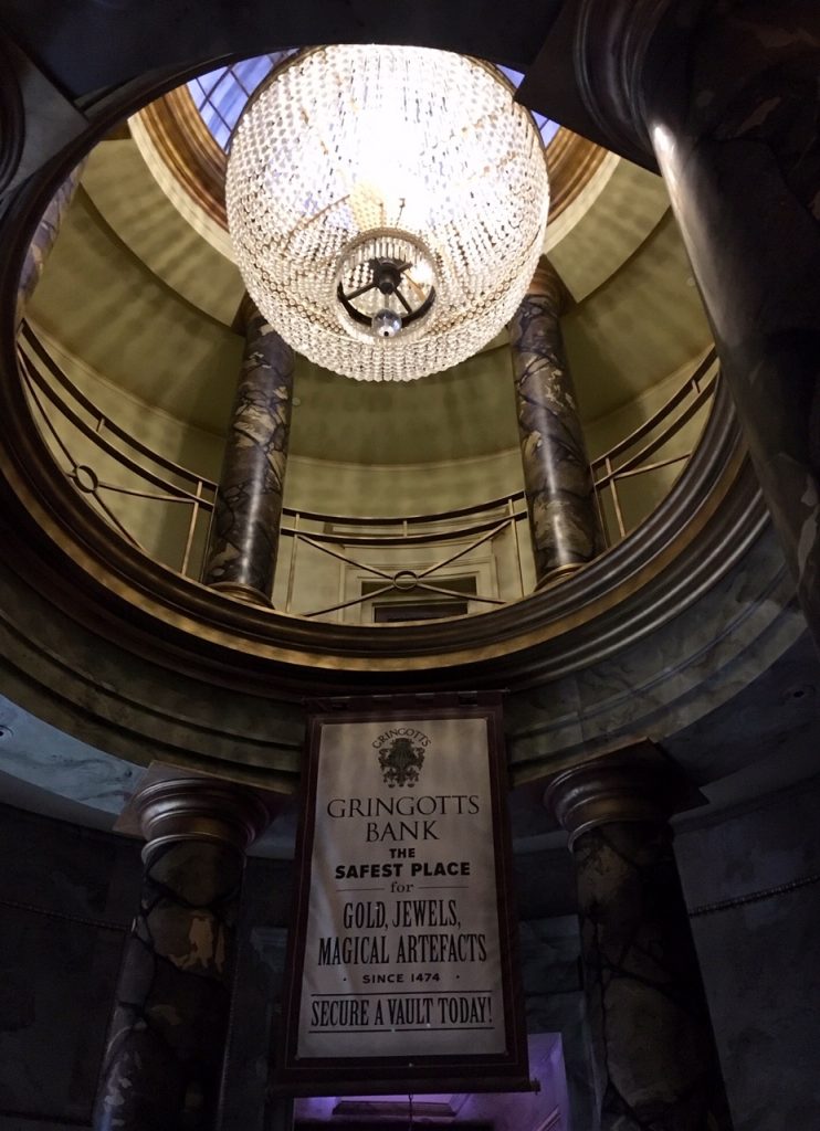 Gringotts Bank at the Wizarding World of Harry Potter