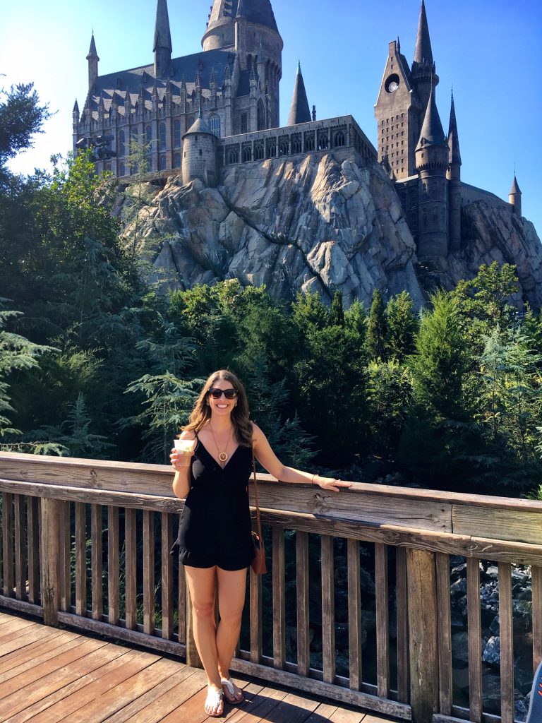 Must-do at Universal Orlando: Take your photo in front of Hogwarts