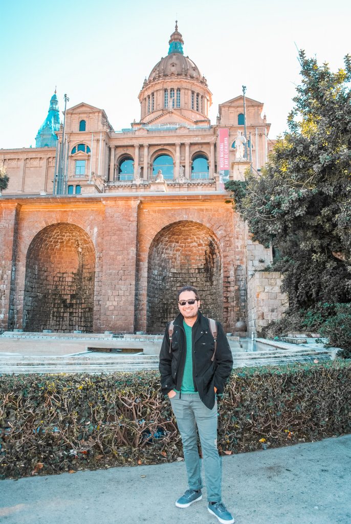 Museu Nacional d'Art de Catalunya in Montjuic Park, Barcelona