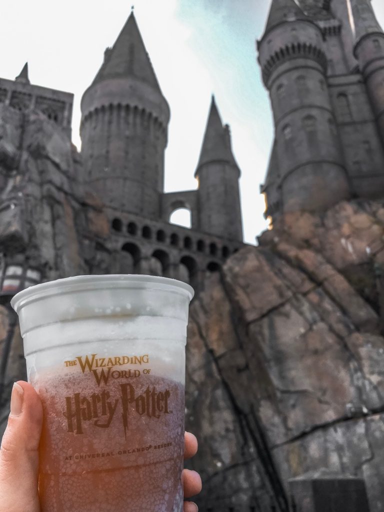 Butterbeer at the Wizarding World of Harry Potter