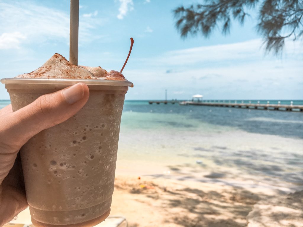 Drink a mudslide at Rum Point, Grand Gayman