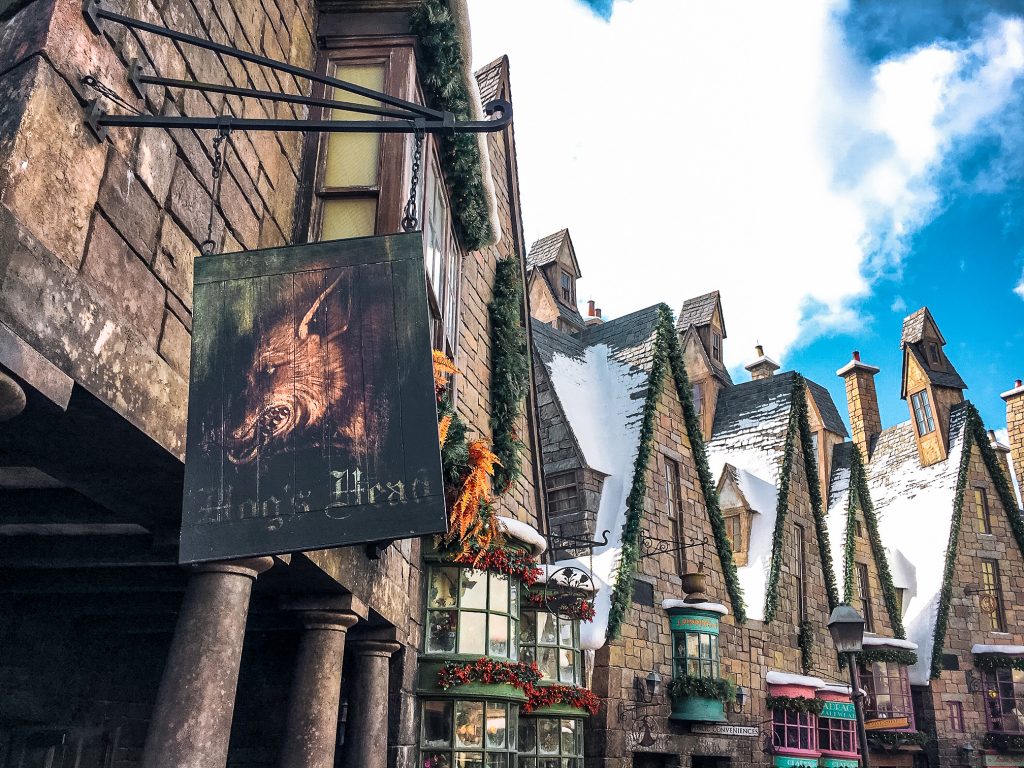 Try a Harry-Potter inspired brew at the Hogs Head in Universal Orlando