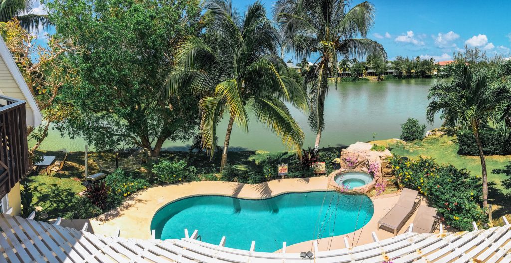 Pool at the Shangri-La in Grand Cayman