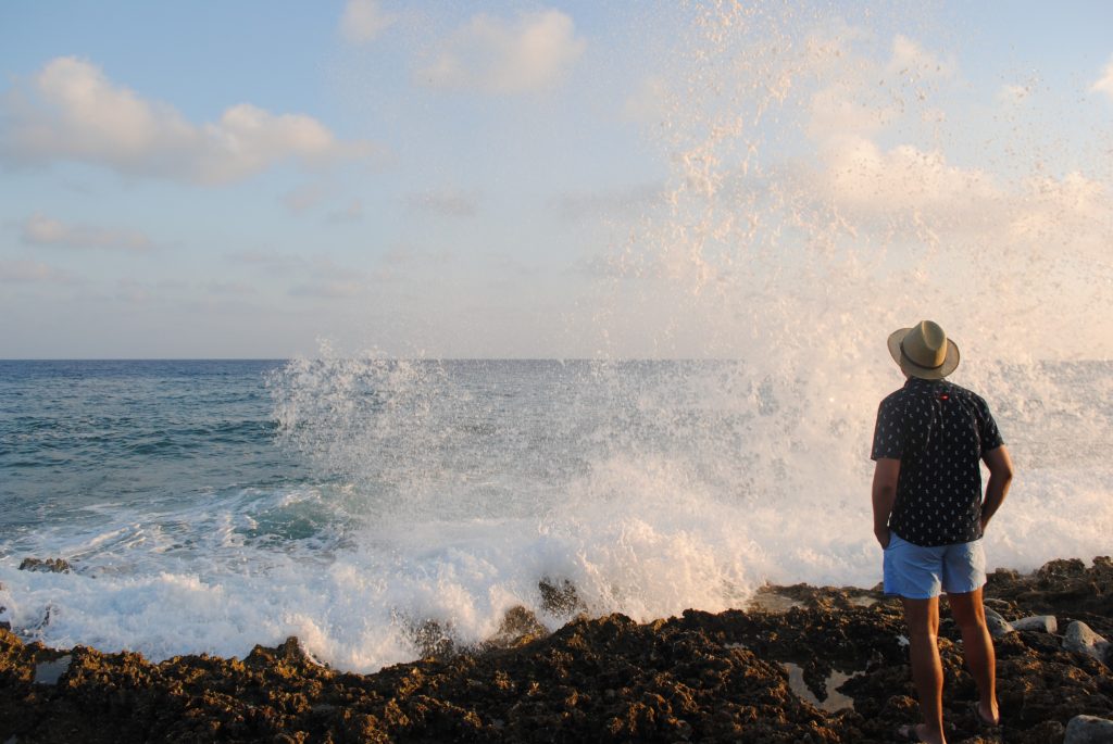 Watching the Blow Holes, Grand Cayman