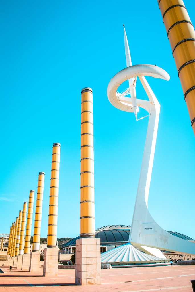 Olympic Ring at Montjuic Park, Barcelona