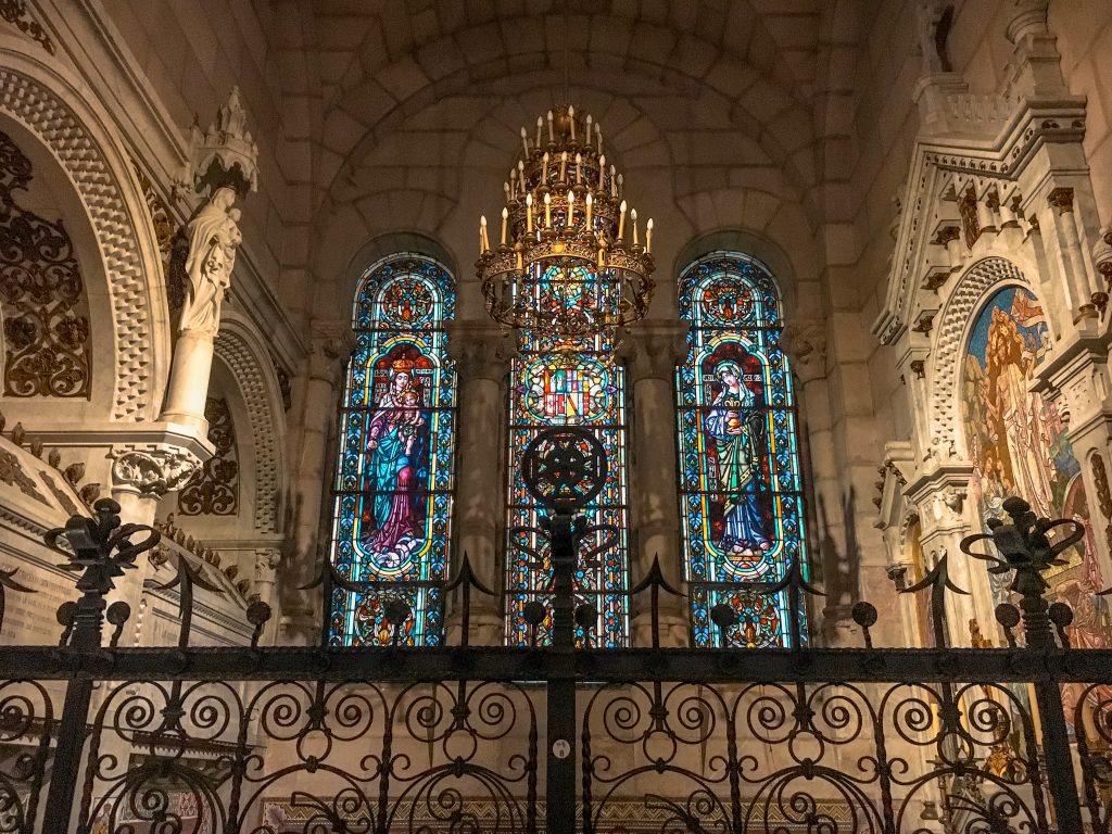 Crypt of the Almudena Cathedral in Madrid