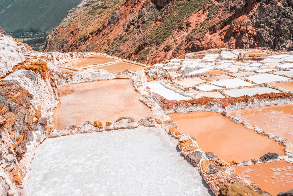 Maras Salt Mines in Sacred Valley, Peru