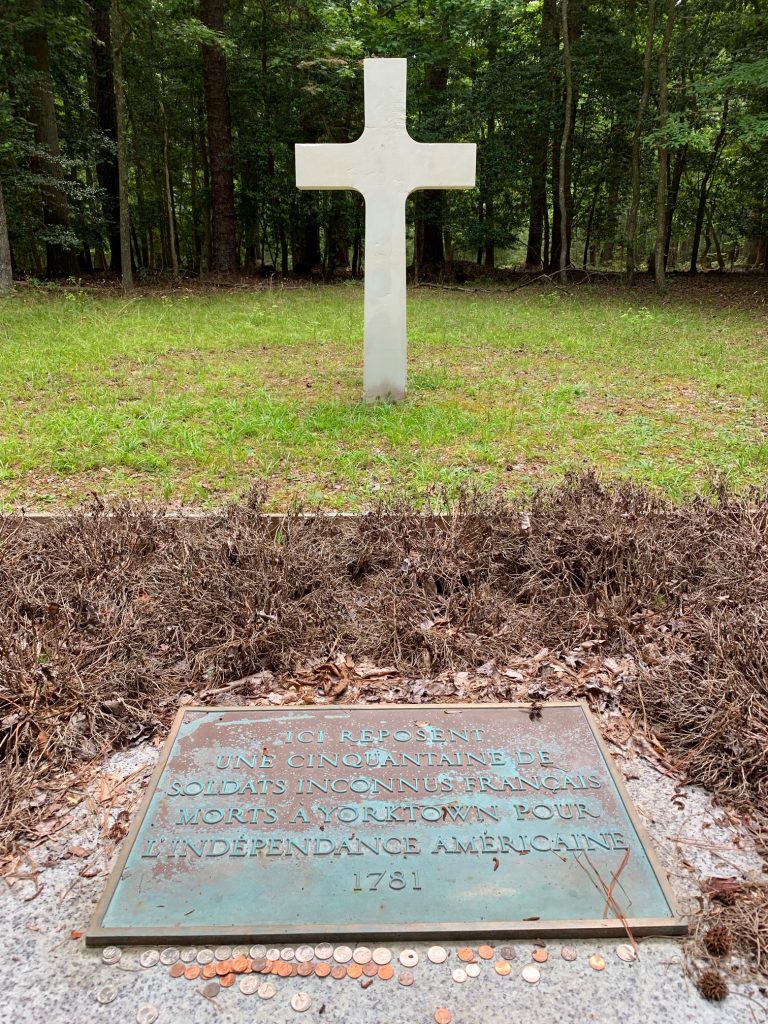 French Cemetery at Yorktown Battlefield