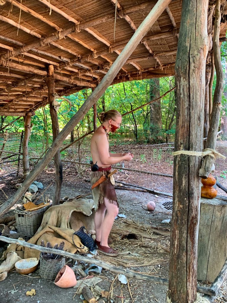 Powhatan Indian Village at Jamestown Settlement