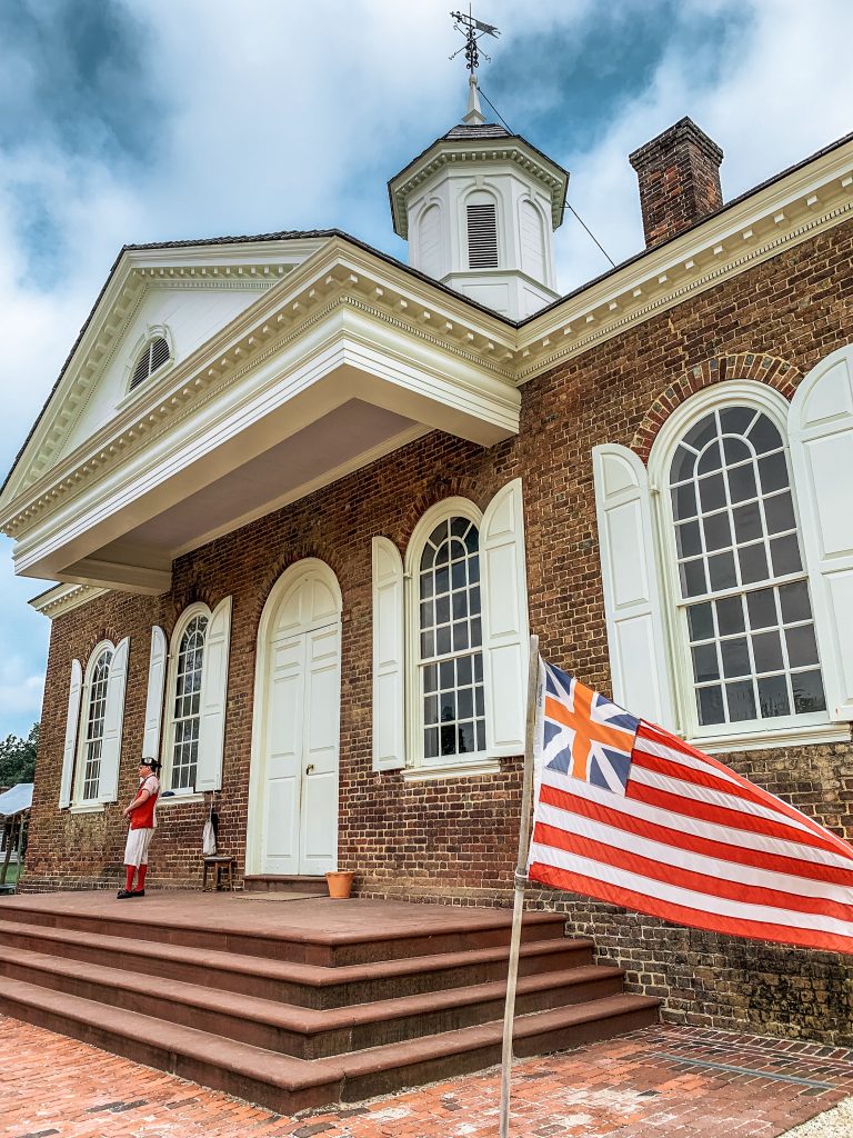 Historic building in Colonial Williamsburg