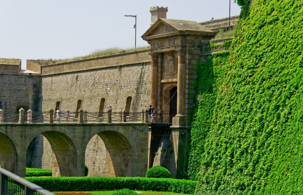 Montjuïc Castle in Barcelona