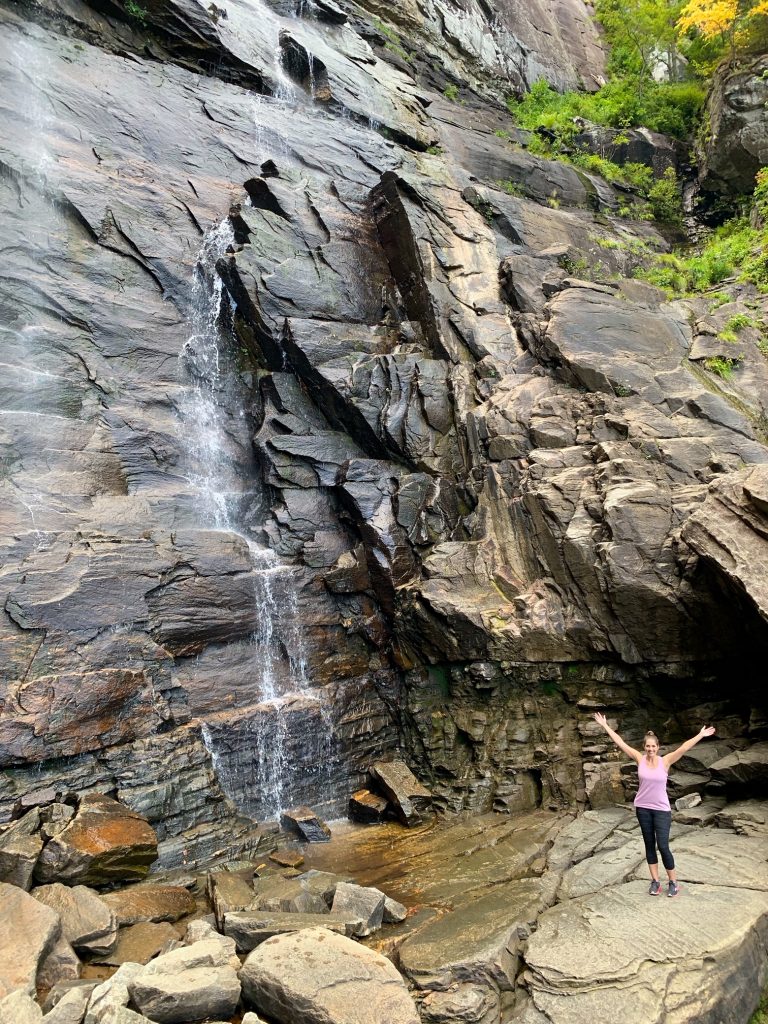 Hickory Nut Falls in Chimney Rock Park, NC