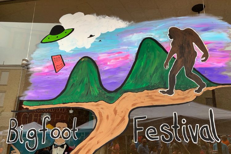 Big Foot Festival in Marion, NC
