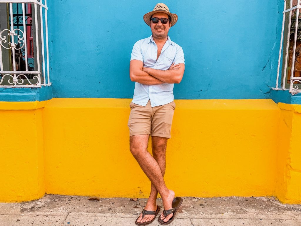 Colorful walls of Cartagena