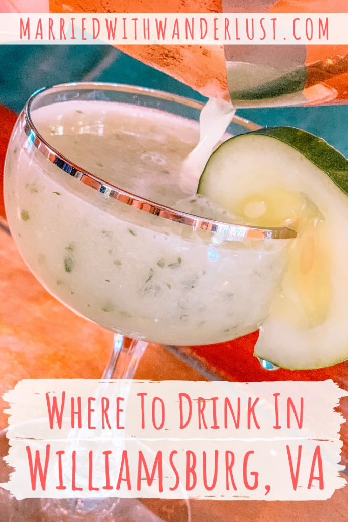 Where to Drink in Williamsburg, Virginia