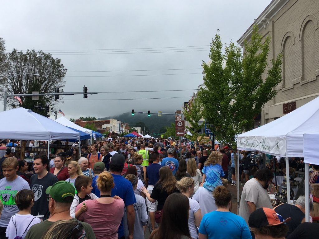 WNC Bigfoot Festival in Marion, North Carolina