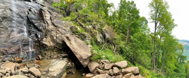 Hickory Nut Falls at Chimney Rock State Park