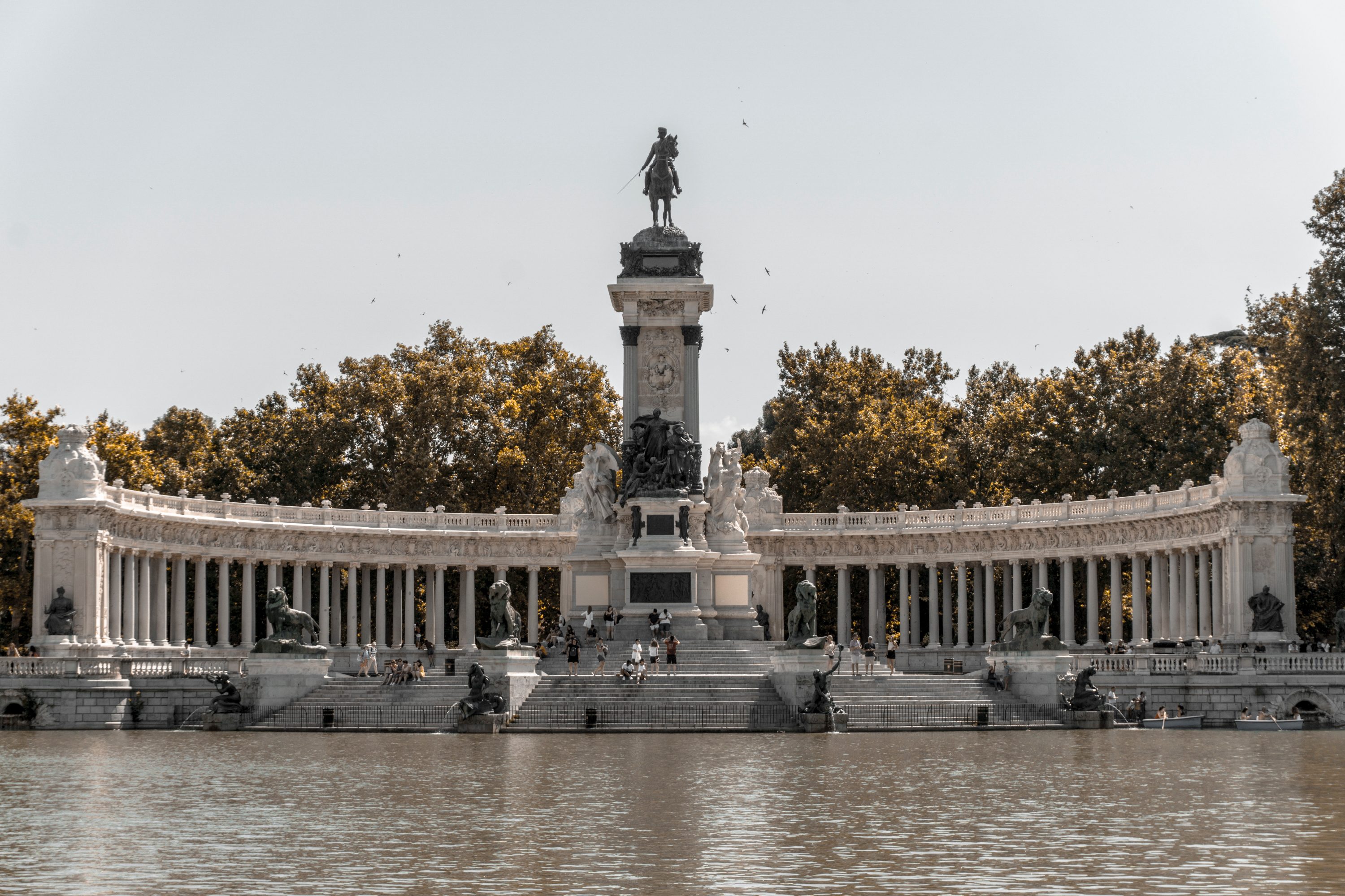 Retiro Park - One of Madrid's largest and liveliest parks