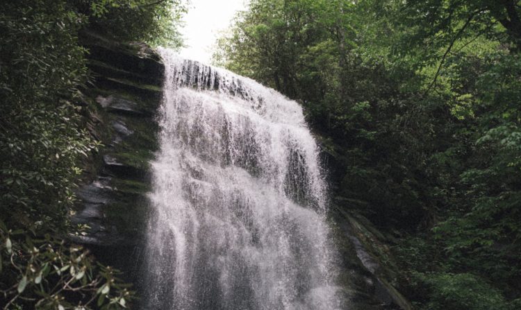 Catawba Falls near Asheville, NC