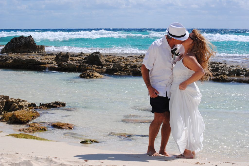 Beach Wedding in Cozumel