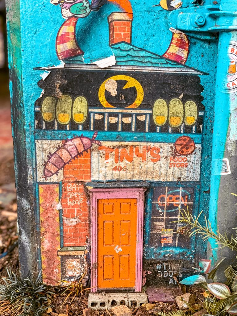 Tiny Door at Krog Street Tunnel, Atlanta