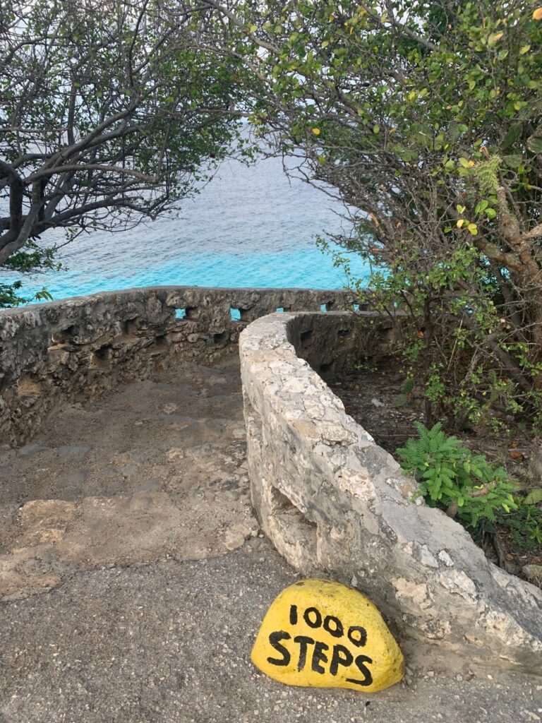 1,000 Steps Beach in Bonaire
