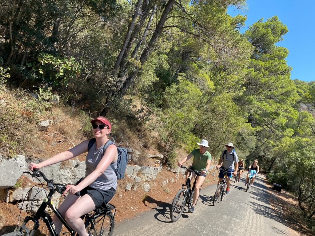 Bicycle excursion in Mljet National Park