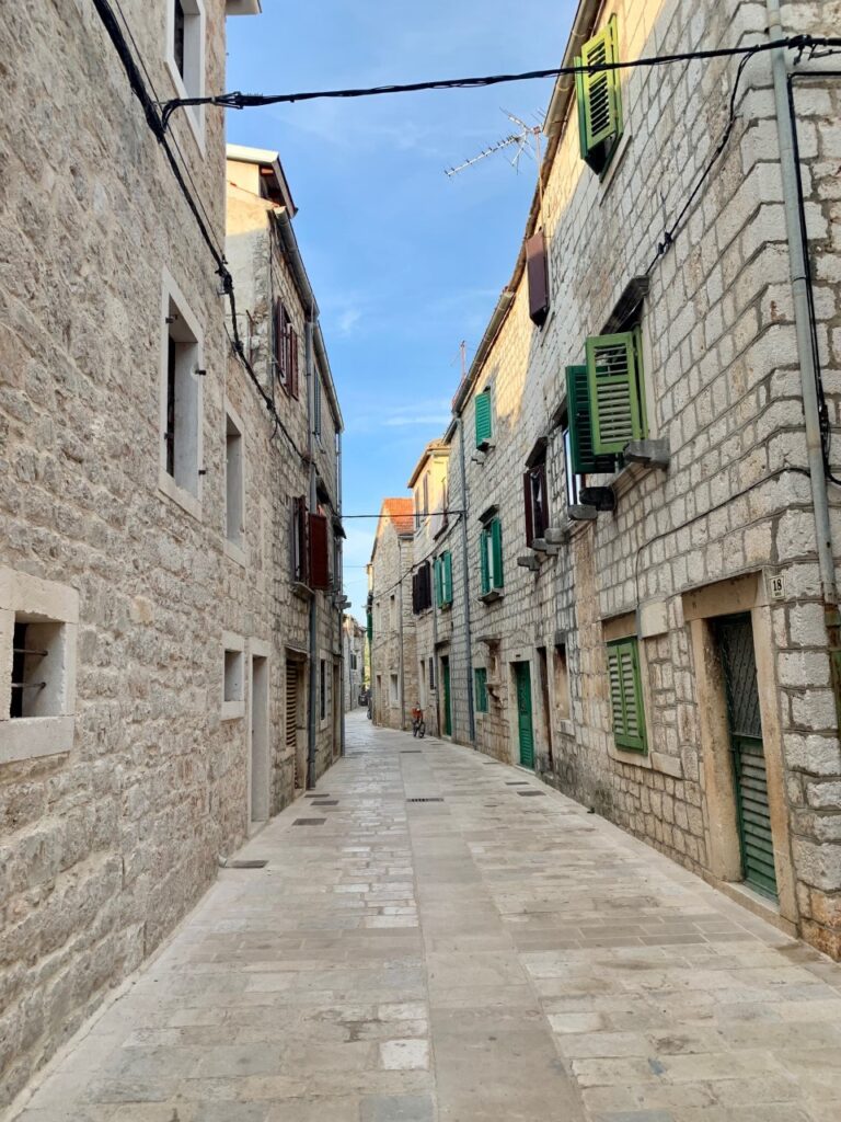 Alleyway in Stari Grad, Croatia