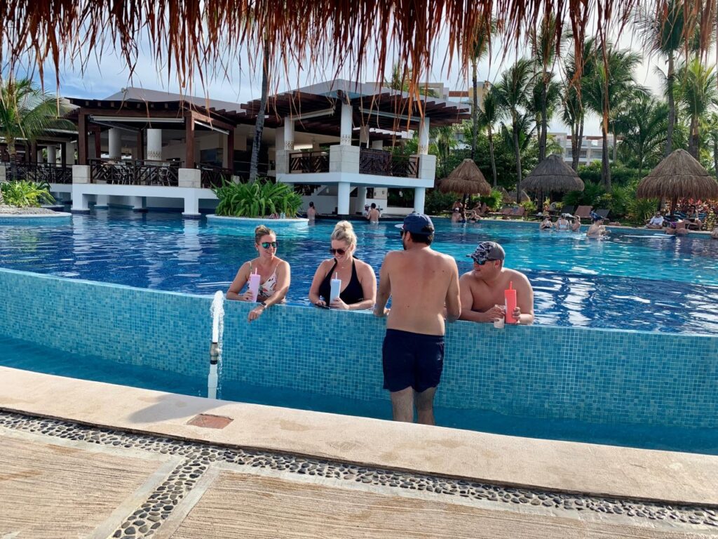 Pool at Excellence Playa Mujeres