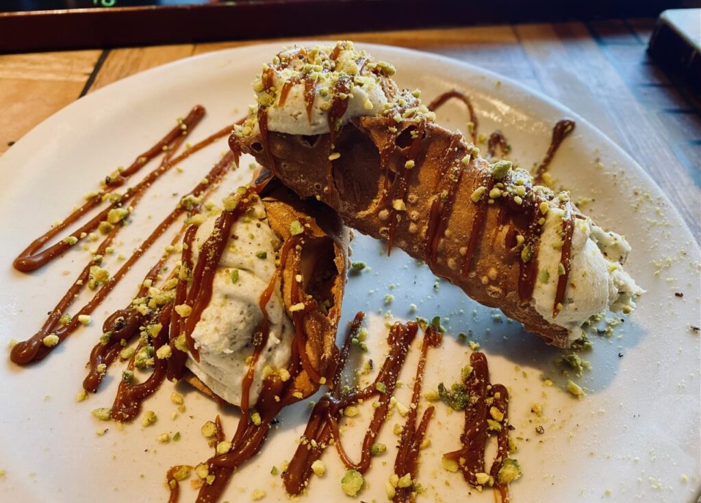 Cannolis at Taos Mesa Brewing