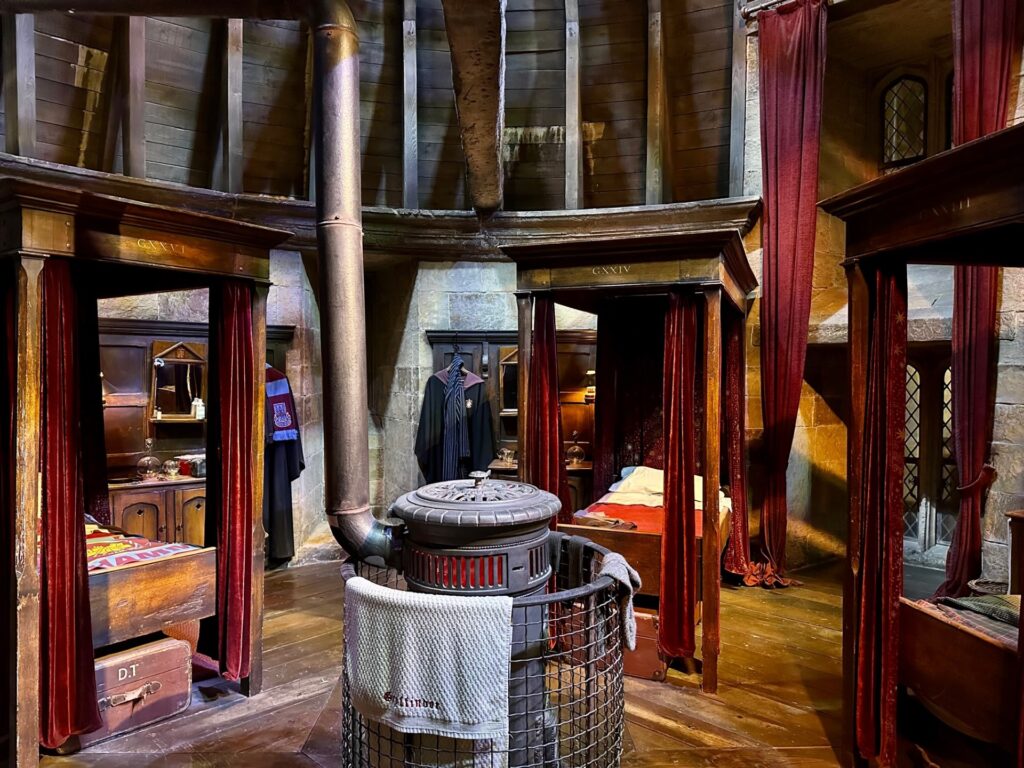 Gryffindor common room at Harry Potter Studio Tour