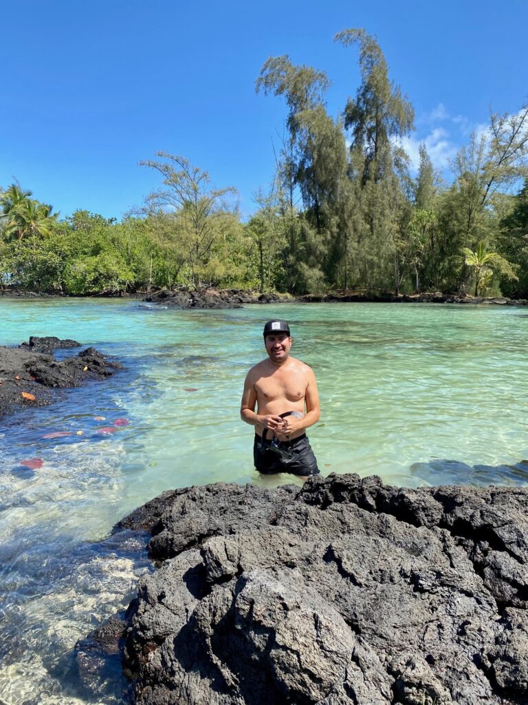 WC at Carlsmith Beach in Hilo