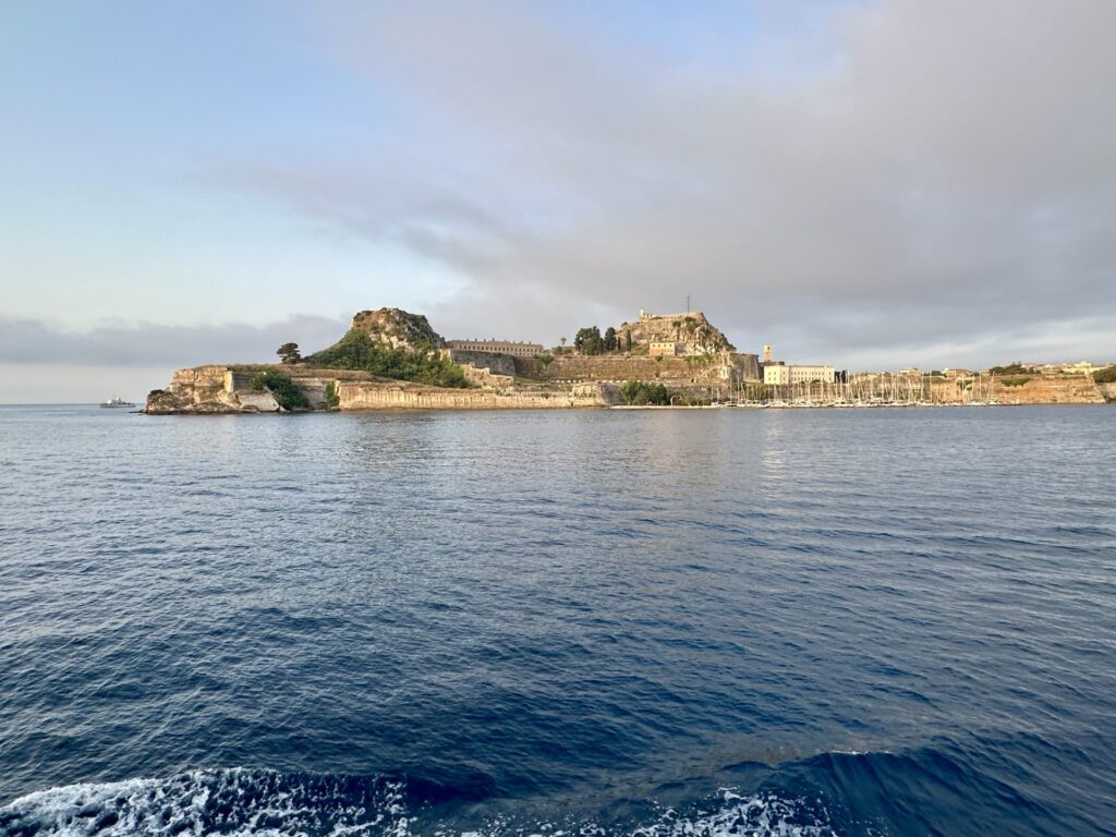 Corfu, Greece shoreline