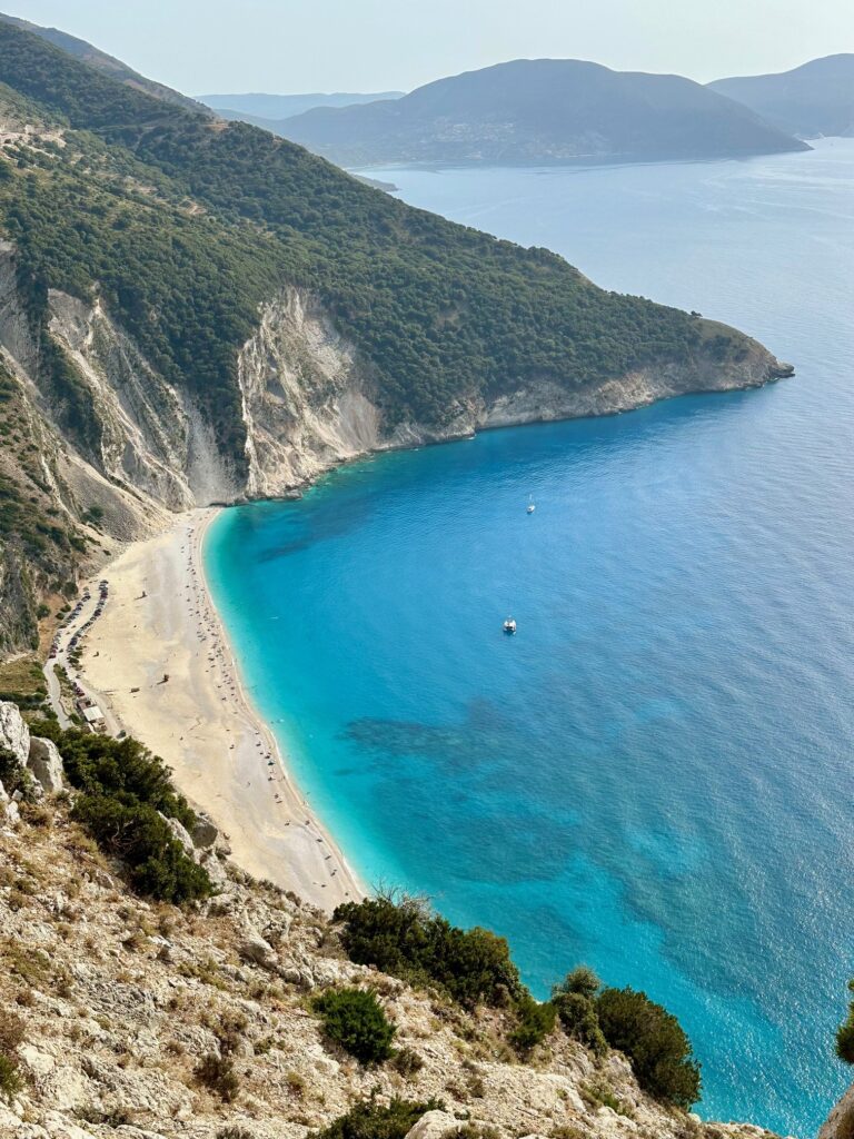 Myrtos Beach viewpoint, Kefalonia, Greece