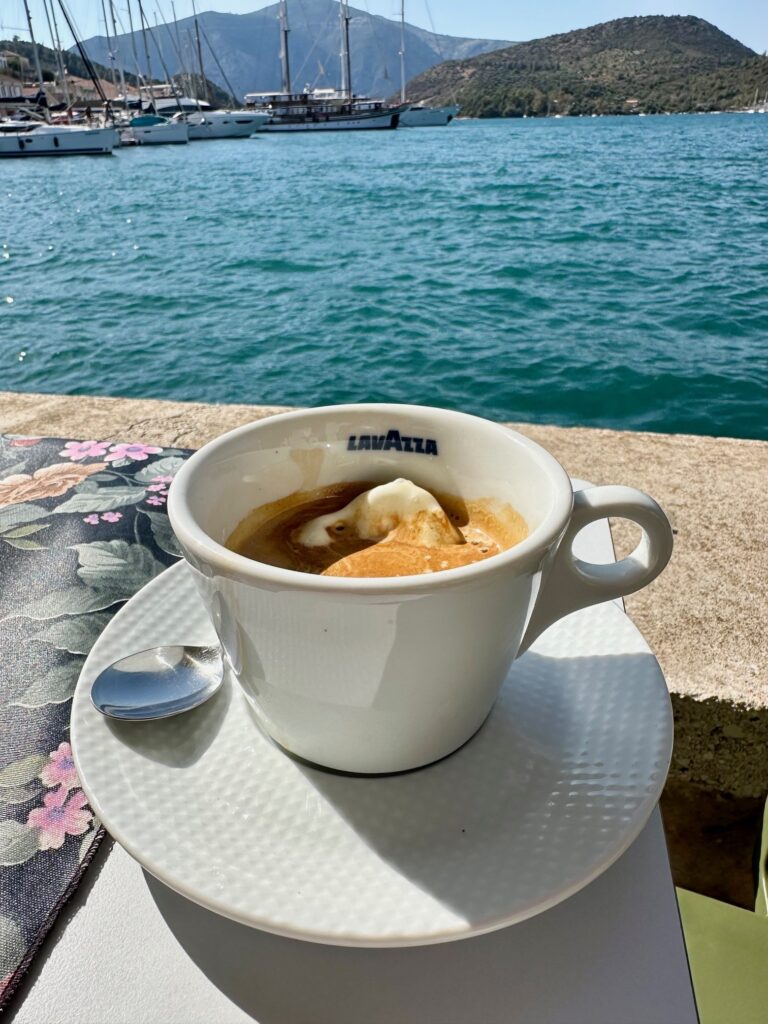 Affogato in Ithaca, Greece