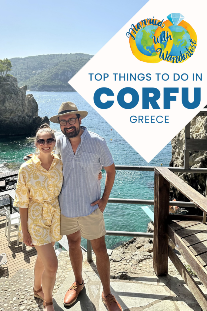 PINTEREST IMAGE ON THE TOP THINGS TO DO IN CORFU